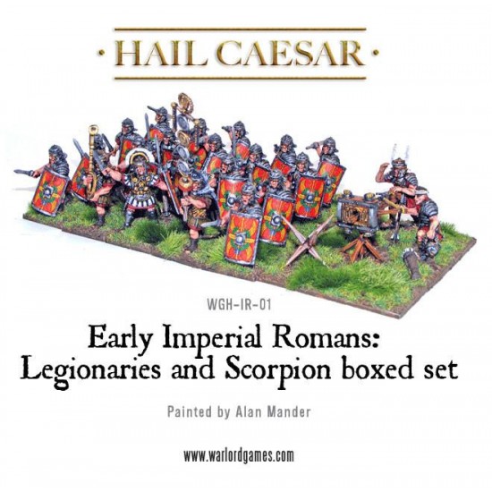 Set legionari romani și catapulta scorpion